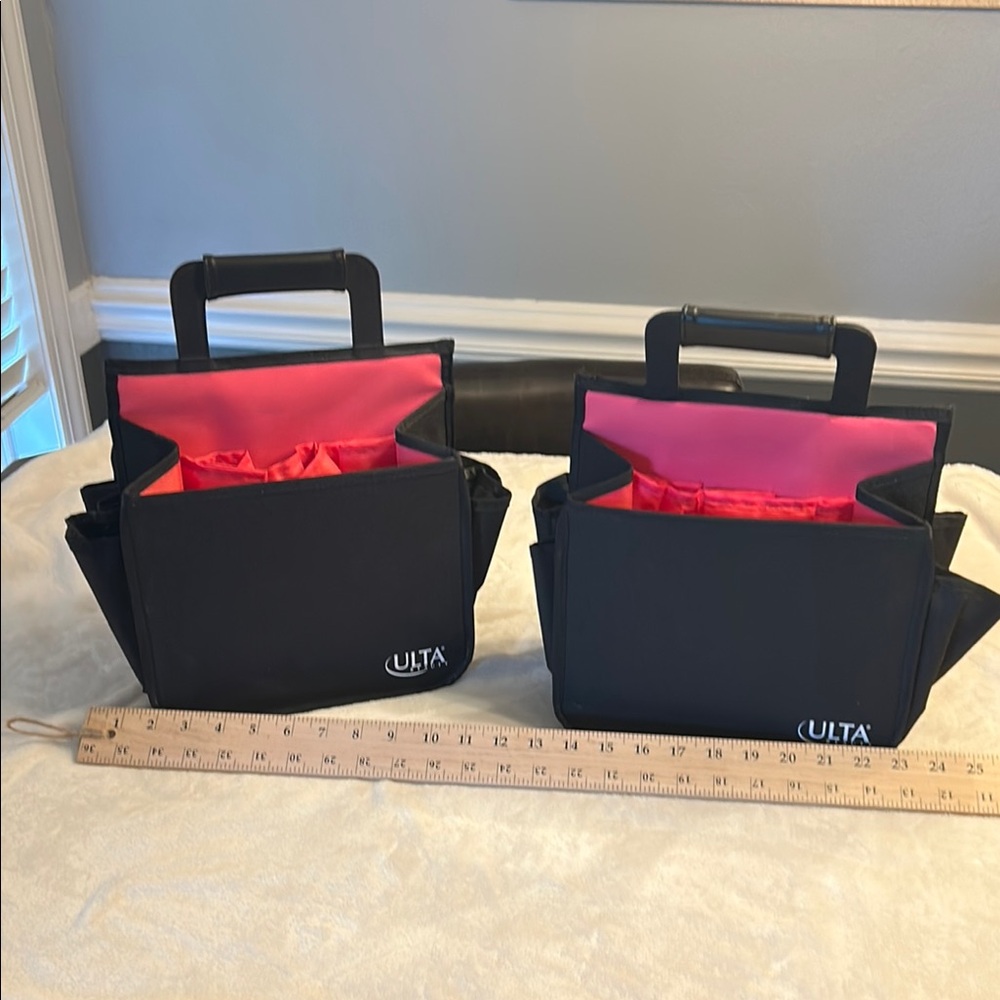 Ulta Black and Pink Makeup Organizer